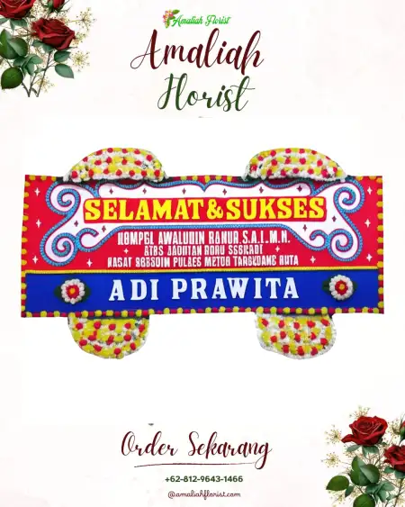 Papan Bunga Ucapan Selamat Wingkoharjo