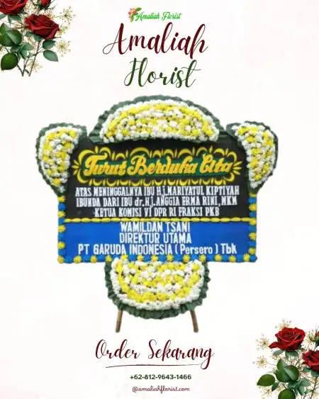 Papan Bunga Duka Wingkoharjo